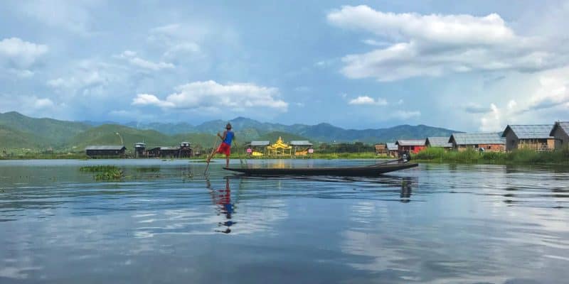 Traditional Fisherman Inle Lake Myanmar