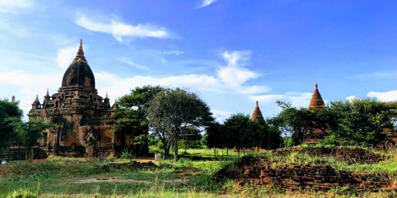 Temples in Bagan, Myanmar
