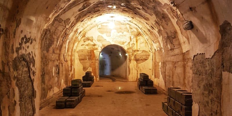 Tunnel at Cannon Fort, Cat Ba Island, Vietnam